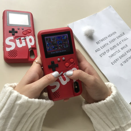 Color Screen Game Console Is Applicable To Huawei iPhone 12pro Apple 13 Phone Case Xsmax Phone Case XR 678p Cover - V.I.P Digital Presence