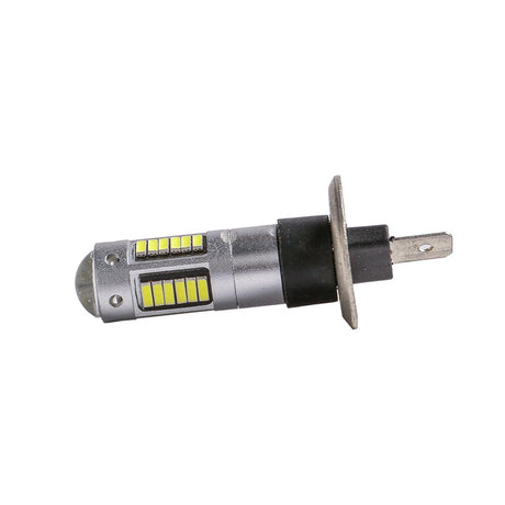 2Pcs H3 H1 W5W T10 White 4014 Chips 30 SMD High Power LED Fog Light Headlight Lamps Bulb Lens DC 12V - V.I.P Digital Presence