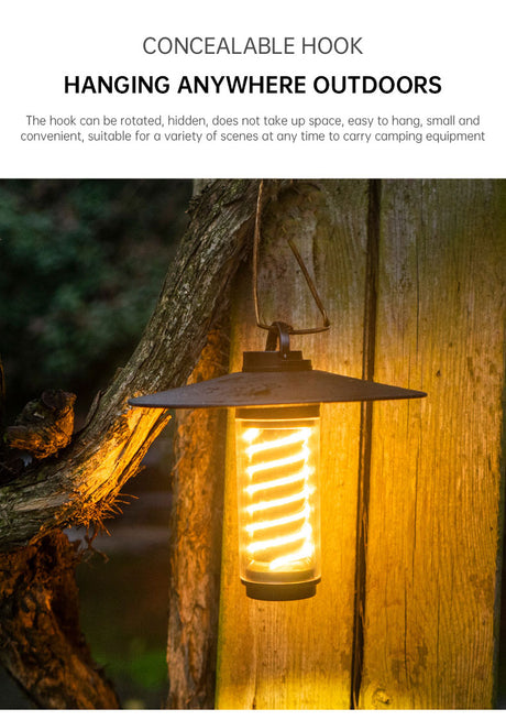 Outdoor Camping Light Portable Night Light Portable Flashlight Tripod Stand Lighting Lighthouse Marquee Tent Atmosphere Light - V.I.P Digital Presence