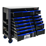 12-Layer Drawer Multi-Purpose Tool Car, With Wheels, Iron Top - V.I.P Digital Presence
