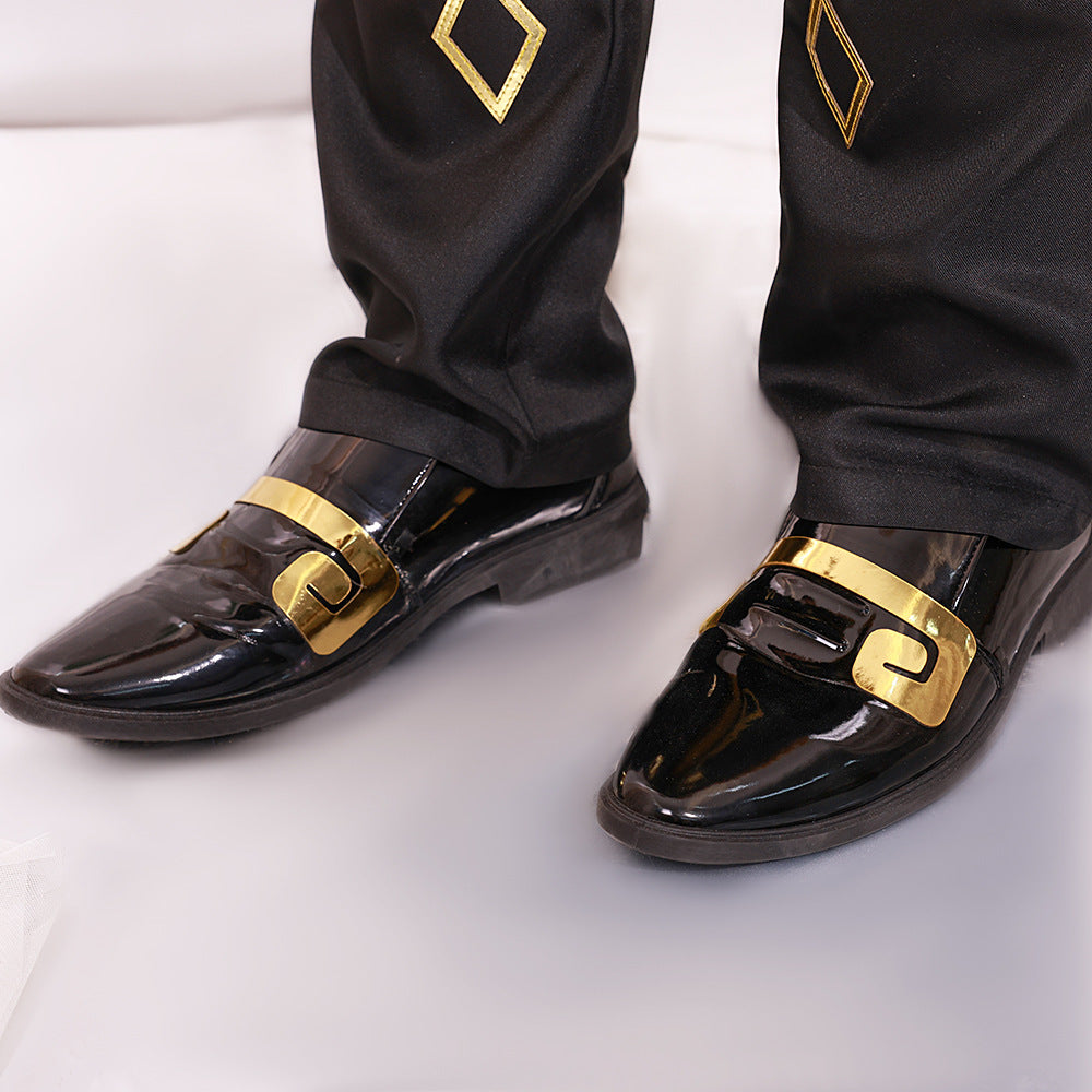 Genshin Impact Morax Zhongli high matching version Zhongli cos clothes matching shoes - V.I.P Digital Presence