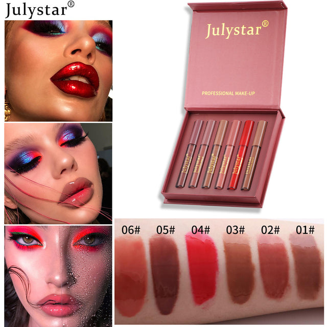 Hydrating Lip Honey Hydrogloss Mirror Lip Cheek Dual Purpose Six piece Set Lip Glaze Labial glaze - V.I.P Digital Presence