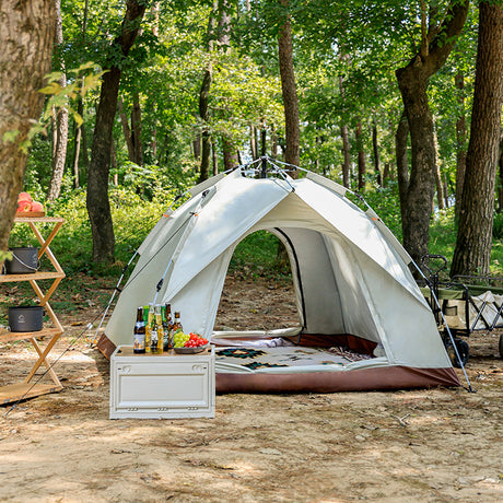 Camping tent outdoor camping full automatic speed open tent rain sunscreen portable tent - V.I.P Digital Presence