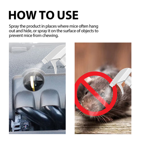 Mouse Repellent Spray, Household Gardening Rat-Repellent Rat-Repellent Solution Cockroach Repellent Mosquito Repellent Spray - V.I.P Digital Presence