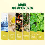 Ginger Care Cream Relieves Leg Discomfort Daily Body Massage Repair Cream