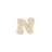 Fashion English 26 letter single pendant gold DIY bracelet necklace accessories - V.I.P Digital Presence