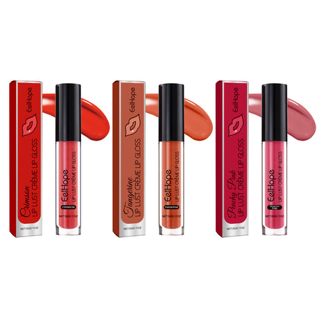 Lip Glaze, Moisturizing And Hydrating, Easy To Color, Not Easy To Stick Cup Long-Lasting Portable Lipstick Glaze - V.I.P Digital Presence