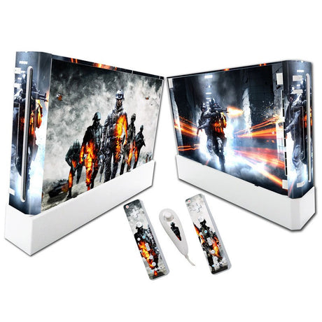 Suitable for WII stickers wii console cartoon protective film Spider-Man Fortress Night multiple styles without leaving glue - V.I.P Digital Presence
