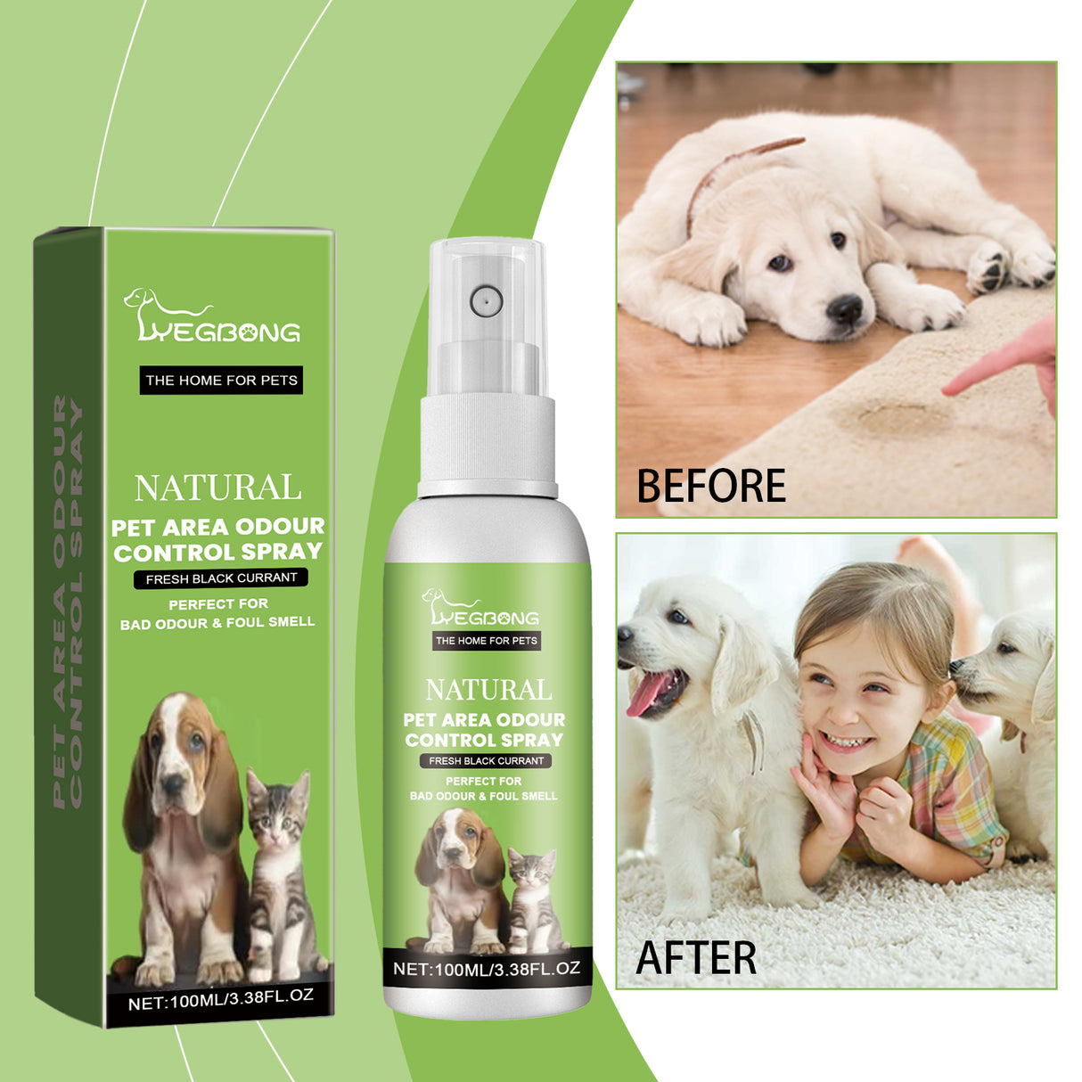 Pet Odor Spray, Indoor Pet Area Odor Cleaning And Fragrance Lasting Guardian Refreshing Spray - V.I.P Digital Presence