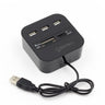 USB HUB Combo All In One USB 2.0 Micro SD High Speed Card Reader 3 Ports Adapter Connector For Tablet PC Computer Laptop - V.I.P Digital Presence