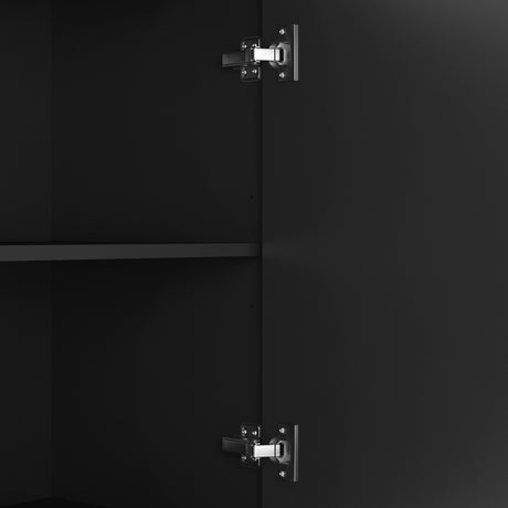 Modern kitchen buffet lockers with storage space, drawers and doors, and a large coffee bar with adjustable kitchen shelves - V.I.P Digital Presence