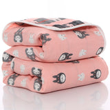 6 layers of gauze, children's towels, baby gauze, bath towels, blankets, and blankets - V.I.P Digital Presence