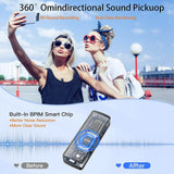 Wireless lavalier microphone for live recording intelligent noise reduction multifunctional portable small microphone - V.I.P Digital Presence