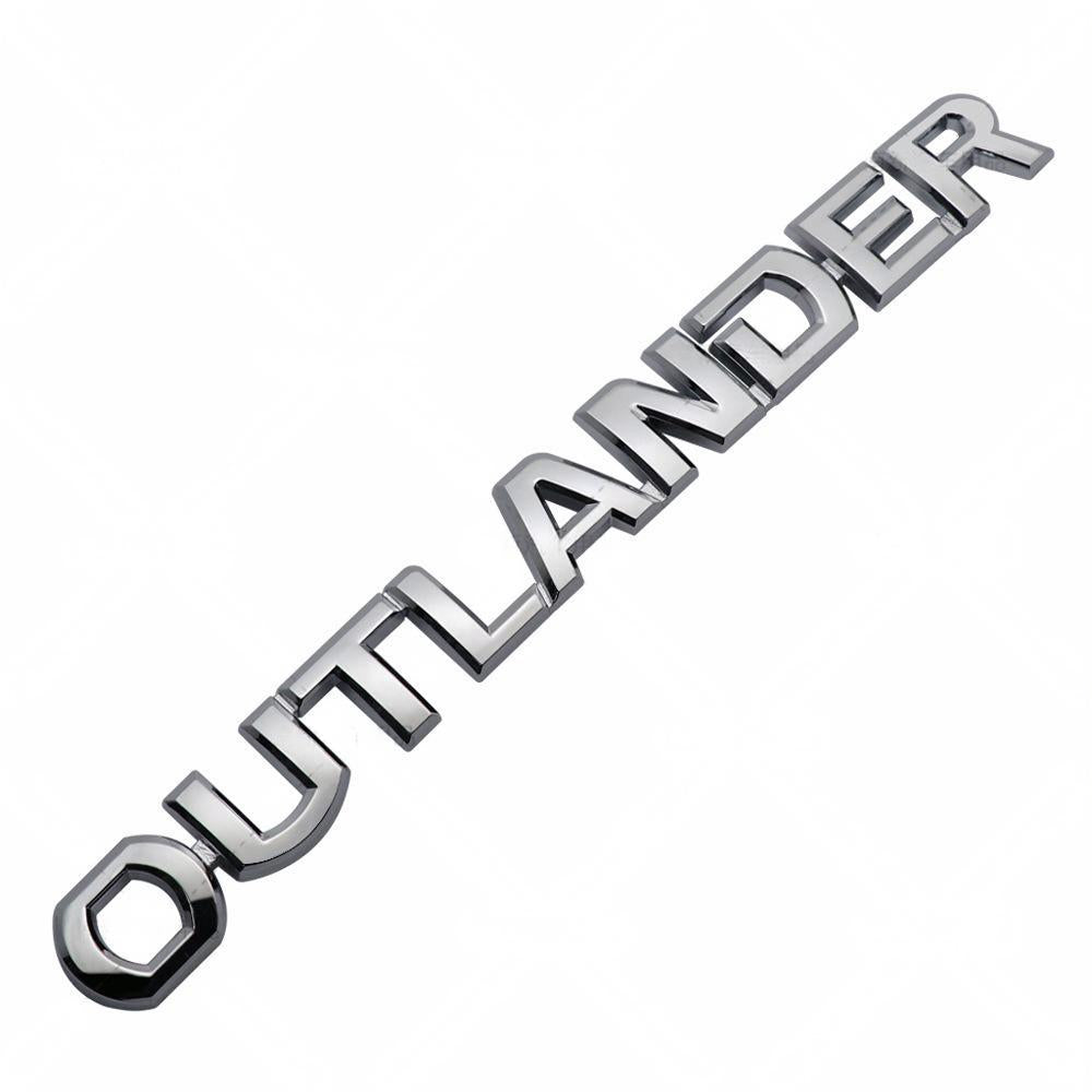 Suitable for Mitsubishi Outlander car labeling, OUTLANDER integrated English label, tail label, and back label - V.I.P Digital Presence