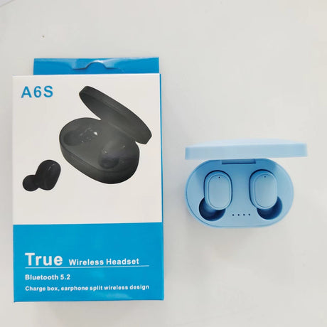 A6S Bluetooth Headset Macaron Bluetooth 5.2 Wireless TWS Earbuds Sports Mini New Headphones - V.I.P Digital Presence