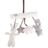 Baby Rabbit Toys Stroller Accessories Hanging Plush Educational Toy Doll Trolley Bells Rattles Carriage Multifunctional - V.I.P Digital Presence