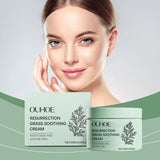 Reactivation Grass Soothing Cream, Delicate, Soft, Dry Skin, Repair And Improve Skin Elasticity Cream