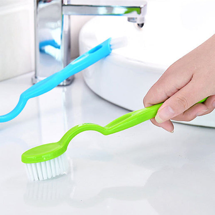 Multi-Function Double-Headed Long Handle Cleaning Shoe Washing Brush Plastic Shoe Inner Side Brush Decontamination Brush Toilet Cleaning - V.I.P Digital Presence