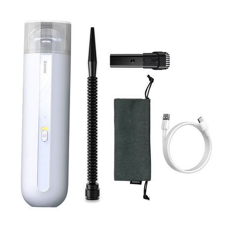 Baseus A2 Car Vacuum Cleaner Mini Handheld Auto Vacuum Cleaner with 5000Pa Powerful Suction For Home & Car & Office - V.I.P Digital Presence