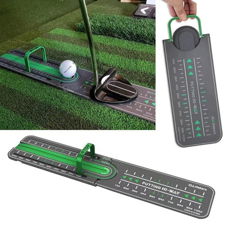 Golf Distance Putting Precision Drill Golf Putting Green Mat Putting Ball Pad Mini Putting Training Aids Golf Accessories Golf - V.I.P Digital Presence