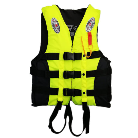 S-M-L-XL-2XL-3XL adult life jacket: buoyant, for sea fishing/outdoor sports, coated Oxford cloth. - V.I.P Digital Presence