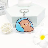 Cute cartoon Bubudu Giant Panda Pendant Keychain Car Key Acrylic Backpack Keychain Pendant - V.I.P Digital Presence
