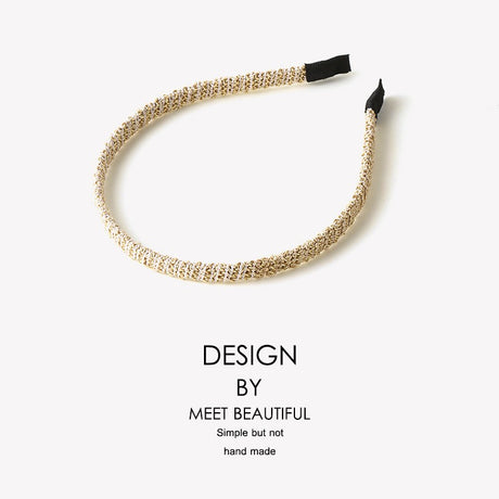 Minimalist metal spring hair clip fine hairpin head clip - V.I.P Digital Presence