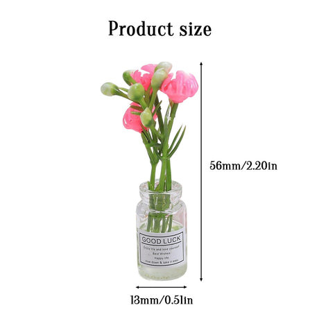 Multicolor three-dimensional luminous vase, creative handmade DIY cream glue accessories, resin small parts - V.I.P Digital Presence