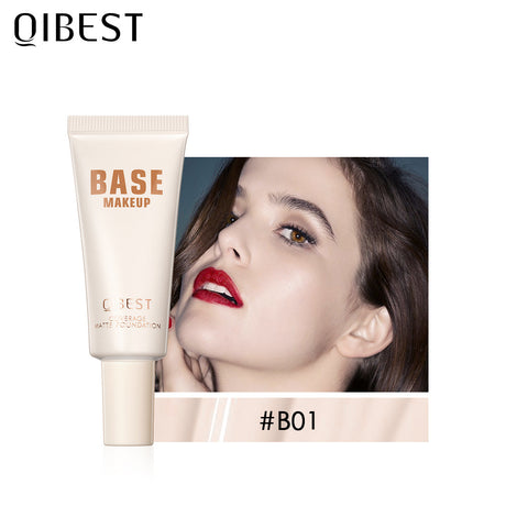 QIBEST Liquid Foundation Moisturizing Light Breathable Refreshing BB Cream Even Skin Tone Concealer - V.I.P Digital Presence