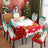 Christmas Waterproof Printed Tablecloth Restaurant Home Printed Chair Cover Christmas Tablecloth Chair Cover Decorative Set - V.I.P Digital Presence