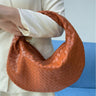 Large size women's woven bag large capacity hand-held armpit bag women's bag - V.I.P Digital Presence