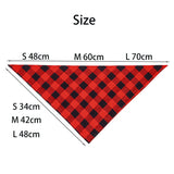 Dog Bandanas Large Pet Scarf Bandana For Dog Cotton Plaid Washable Bow Tie Collar Cat Puppy Triangular Scarf Bib Dog Accessories - V.I.P Digital Presence