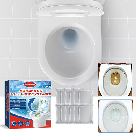 Toilet Cleaning Effervescent Tablet Household Descaling Deodorizing Odors Stains Toilet Stain Remover - V.I.P Digital Presence