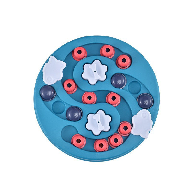 Interactive Slow Feeder Dog Bowl - Puzzle Toy for Pets - V.I.P Digital Presence