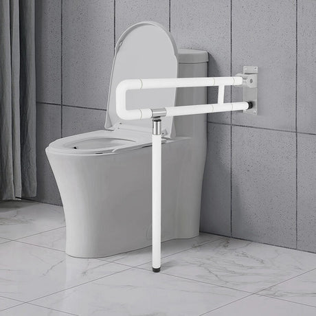Toilet Grab Bar  Foldable Stainless for Seniors Elderly Handicap Bathroom - V.I.P Digital Presence