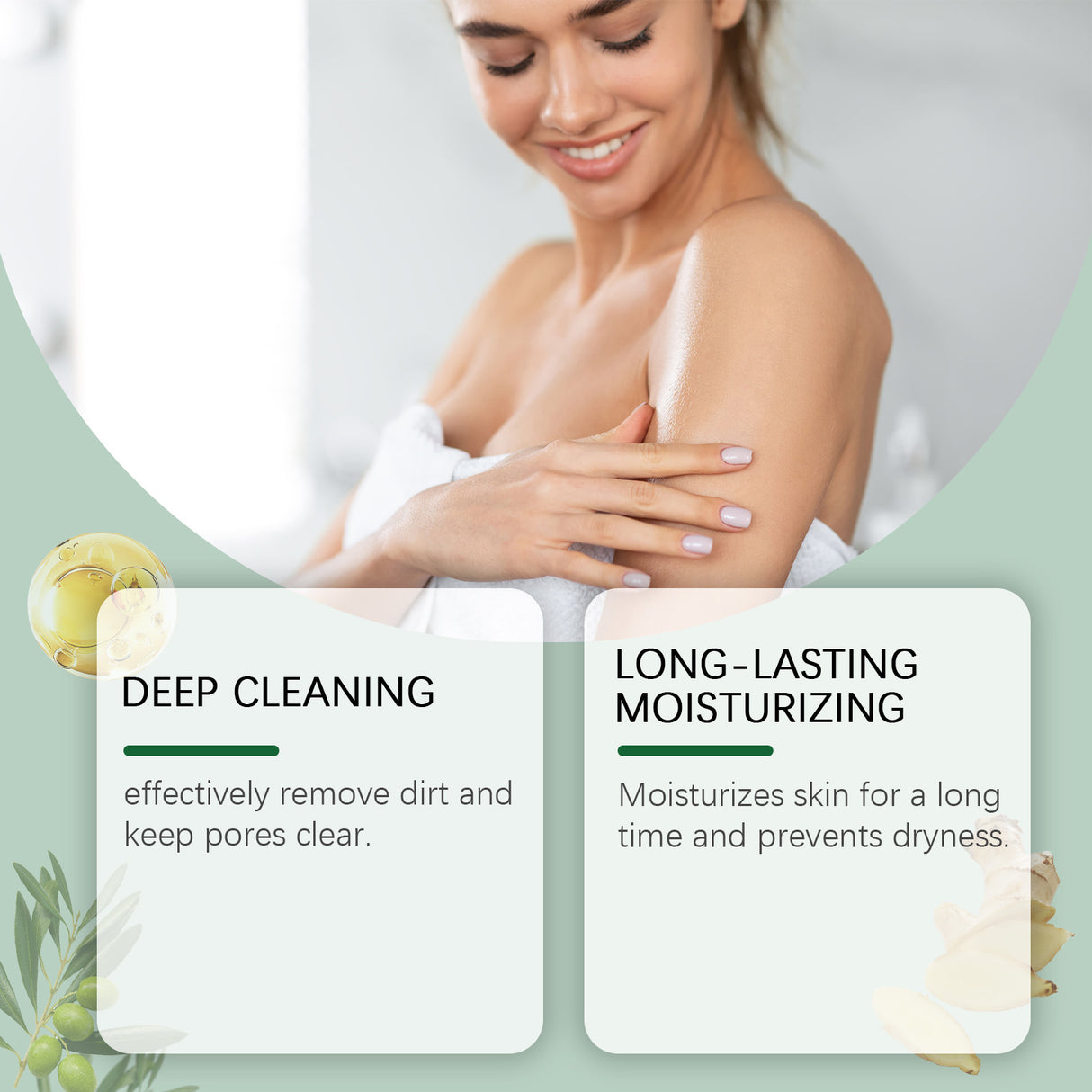 Cucumber Cleansing Soap, Deep Cleaning Face Bath Care Skin Refreshing Oil Control Multi-Purpose Soap - V.I.P Digital Presence