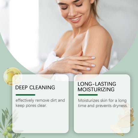 Cucumber Cleansing Soap, Deep Cleaning Face Bath Care Skin Refreshing Oil Control Multi-Purpose Soap - V.I.P Digital Presence