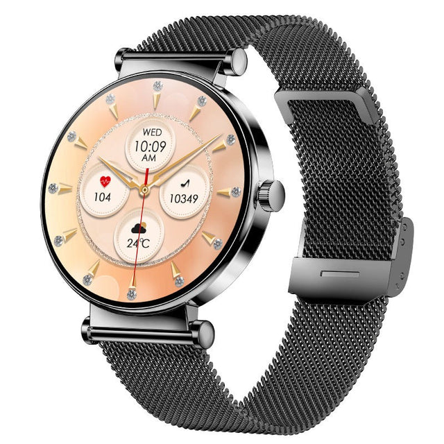 Y16 ultra-thin smartwatch with female AMOLED screen always on 466 * 466 high-definition pixel watch - V.I.P Digital Presence