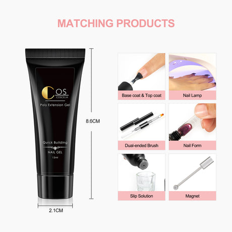 Painless Fast Crystal Extension Glue Cat Eye Manicure Phototherapy Glue Beginner Manicure Holder Nail Extension Glue - V.I.P Digital Presence