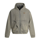 Post-Apocalyptic Punk Distressed Hooded Sweatshirt Loose Short Jacket for Men - V.I.P Digital Presence