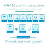 Cooling Foot Patch, Body Cooling External Physical Quick Cooling Patch Cool Refreshing Treatment Cold Compress - V.I.P Digital Presence