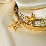 Stainless Steel Star Shape Earrings - V.I.P Digital Presence