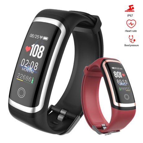 Lerbyee Fitness Tracker M4 Waterproof IP67 Blood Pressure Smart Bracelet Bluetooth Call Reminder Sport Wristband for iOS Android - V.I.P Digital Presence