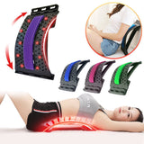 Magnetotherapy Multi-Level Adjustable Back Massager Stretcher Waist Neck Fitness Lumbar Cervical Spine Support Pain Relief
