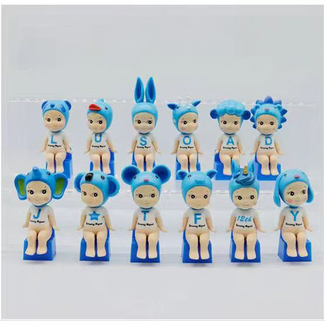 Party Angel Cheek Blind Box Car Ornament Mobile phone Decoration Handmade Anime Doll Finished End Box - V.I.P Digital Presence