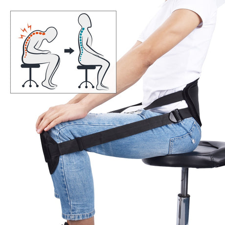 New Waist Posture Corrector Belt Brace Support Belt for Men Women Adjustable Waist Protection Sports T shirt - V.I.P Digital Presence