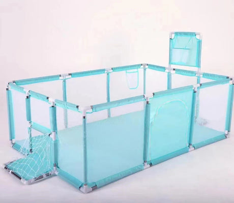 Children's fence baby basketball fence safety stainless steel playpen children's ball pit baby indoor playground baby park fence - V.I.P Digital Presence