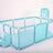 Children's fence baby basketball fence safety stainless steel playpen children's ball pit baby indoor playground baby park fence - V.I.P Digital Presence