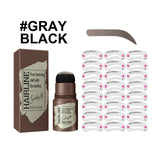 Hairline Brow Print Brow Cake Hairline Brow Print Natural Lazy Eyebrows Quick Makeup Brow Print - V.I.P Digital Presence