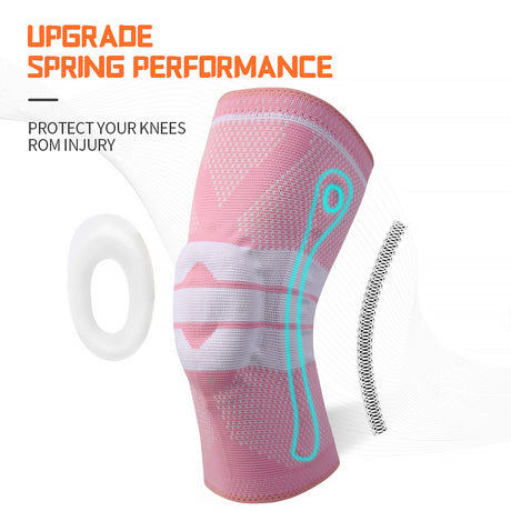 Silicone Spring Knee Protector Professional Jump Rope Knee Meniscus Protective Cover Knee Joint Sheath Running Patella - V.I.P Digital Presence